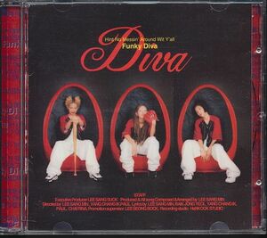 K-POP ディーヴァ DIVA CD／1集 Funky Diva 1997年 韓国盤