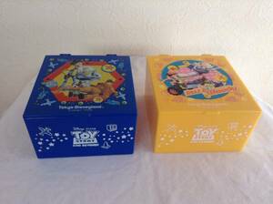  Toy Story TOYSTORY confection empty container 2 piece set Disney 