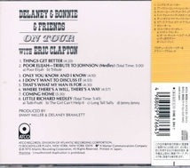 中古 DELANEY & BONNIE & FRIENDS 【オン・ツアー・ウィズ】 CD_画像2