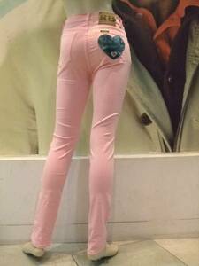 [ROSEBUD/ Rose Bud ] stretch slim pants PALEPINK 26 new goods stock 