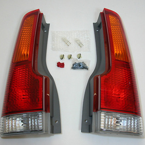 HONDA/ライフ用テールランプ【左右1セット+付属品】/管YND