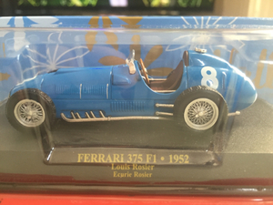 アシェット 1/43 フェラーリ 375 F1 1952年 未開封 ミニカー デアゴスティーニ F1マシンコレクション