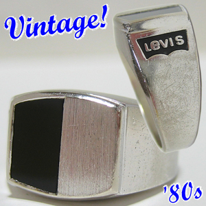 * including postage SALE*Vintage Levi's ring '1980s Levi's super . rare 