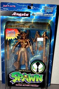 * new goods unopened SPAWN Angela Special LIMITED EDITION Gold 