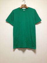 [即決古着]anvil/アンビル/Tシャツ/半袖/無地/緑/グリーン/Sサイズ_画像1