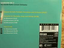 輸入盤CD デンマーク放送コンサート・オーケストラ:交響曲集2_画像2