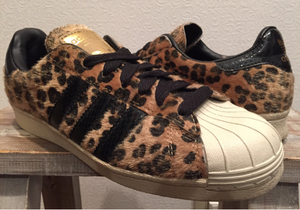 即決 12年製 adiidas Originals for Kinetics SS80s Leopard 26