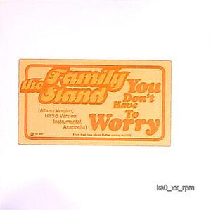 ★☆Family Stand「You Don't Have To Worry」☆★