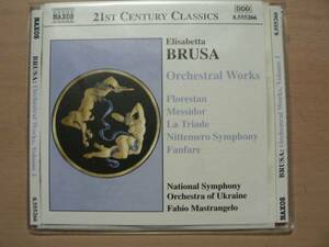 輸入盤CD Elisabetta Brusa/Orchestral Works, Volume 1