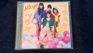 Perapera Perao Typec / Notyet CD + DVD AKB48 A57