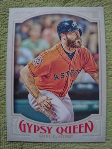 ★EVAN GATTIS TOPPS GYPSY QUEEN 2016 MLB #70 HOUSTON ASTROS エバン・ガティス ヒューストン・アストロズ