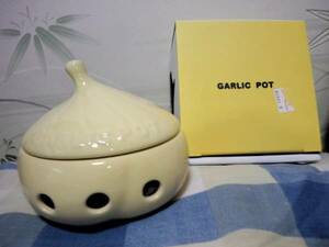  super wonderful! ceramics made! cover attaching! garlic pot! remainder 1