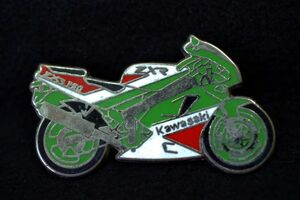 ◎ MOTO GP ピンバッジ KAWASAKI カワサキZXR750 c rcitys w45mm