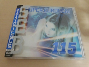 CD「スーパーユーロビート VOL.115 SEB SUPER EUROBEAT 115」●