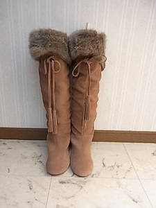 Pink Musu ♪ Новая метка*стелька Far For Cowhide Boots*Цена \ 27000 ++