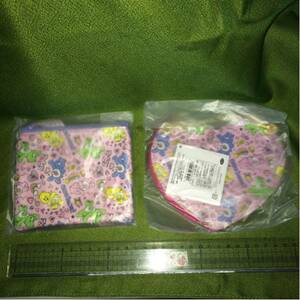 * new goods *[ care Bear ] card-case & tissue case 2 point 