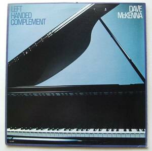 ◆ DAVE McKENNA / Left Handed Complement ◆ Concord Jazz CJ-123 ◆