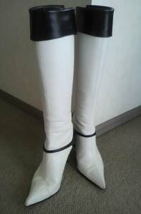 Pinky&Dianne*bai color long boots 