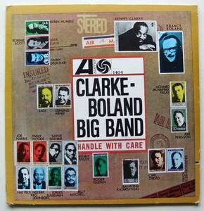 ◆ CLARKE - BOLAND Big Band / Handle With Care ◆ Atlantic SD-1404 (green/blue) ◆