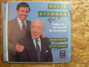 輸入盤CD ダイアモンド 交響曲第8番 他/ジェラード・シュワルツ