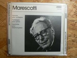 輸入盤CD マレスコッティ/オーケストラのための賛美歌