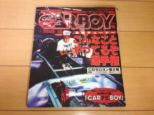 CARBOY 1995 год 12 месяц номер машина Boy 3 ротор компьютер теория 