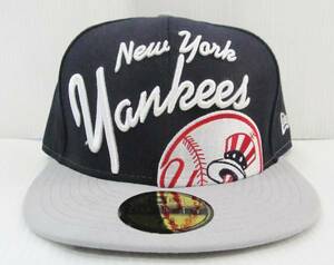 CA3317)NEWERA YANKEESキャップ正規US購入7.5/8