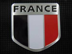 # France | tricolor national flag 3D emblem Citroen #