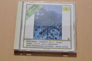 サン=サーンス：交響曲第3番/オルガン付&デュカス：魔法使いの弟子@ジェイムズ・レヴァイン&ベルリン・フィル/ゴールドCD/Gold CD
