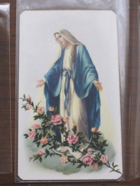 Painting ★ Immaculate Conception of the Virgin Mary Thorns ★ Christian Painting, antique, collection, Printed materials, others