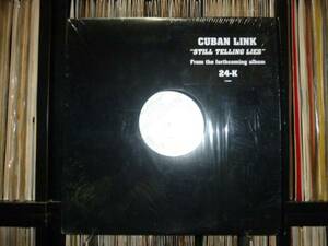 【同盤2枚入り/us original】cuban link/still telling lies