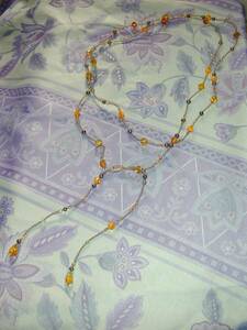 * hand made Czech glass lalieto topaz color & tea new goods *