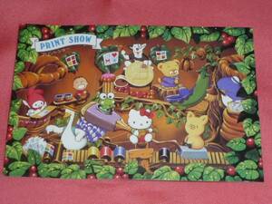  ultra rare!1990 year Sanrio The type pig Hello Kitty .... diary tuxedo Sam My Melody Minna no Tabo dakadu other postcard 