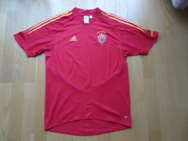 ☆ スペイン 代表 アディダス adidas euro 2004 美品 ユニフォーム セスク シルバ シャビ イニエスタ イスコ アセンシオ ビジャ トーレス