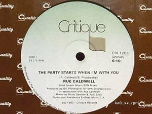 ★☆Rue Caldwell「The Party Starts When I'm With You」☆★5点以上で送料無料!!!