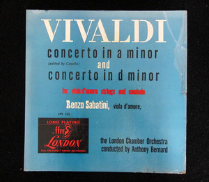 10インチ ◆VIVALDI ◆LONDON 米 深溝