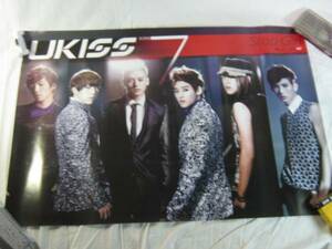 u-kiss stop girl ポスター　４７×６９ｃｍ