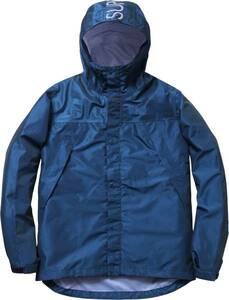 supreme iridescent taped seam jacket navy