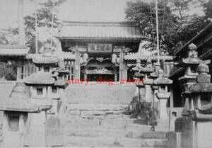 複製復刻 絵葉書/古写真 熊本 本妙寺の中門 加藤清正 明治期
