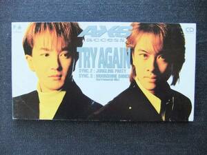 CDシングル8㎝　　ACCESS　TRY AGAIN