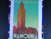 ▽▼62001▼▽＜LE*トラベルステッカー＞SUNNY CLIMES*HOTEL DE LA MAMOUNIA MARRAKECH_画像1