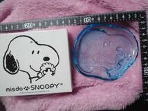 非売品☆SNOOPY☆ミスド☆スヌーピー☆ガラス製プレート☆①☆残1_画像1