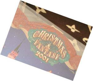 ディズニーランド　シール　ステッカー　2001　クリスマス　◆　レトロ　　XMAS