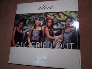 allure / ALL CRIED OUT / 12 single remix VINYL 美品