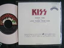 【7】KISS/KISSIN' TIME(006-96 256欧州製限定ポルトガル当時盤仕様ホワイトカラーヴィニール)_画像2