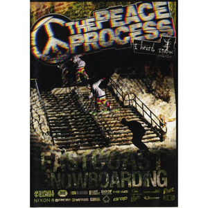 DVD スノーボード 2010 【THE PEACE PROCESS】 板捌きを良く見える 新品正規品 （郵便送料込み）