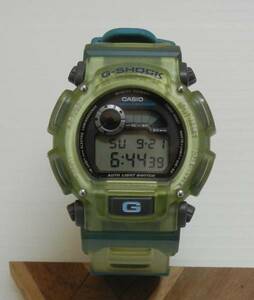 レア 希少 CASIO G-SHOCK DW-9000 Xtreme　スケルトン 緑 青