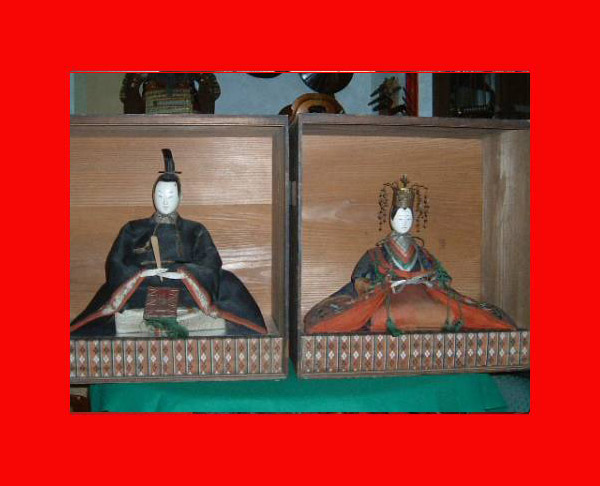 :Décision immédiate [Musée de la poupée] Poupée Jidai Hina 3-25 N28 Hina, Poupées de Kyoto, Grain de bois, poussin, saison, Événements annuels, Fête des poupées, Poupées Hina