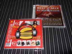 DJ 034 美品MIX CD2枚セット(ANTY the 紅乃壱,EQUAL,RYUZO,MR.OZ