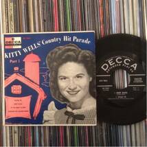 US Orig KITTY WELLS 7ep Part 1 DECCA ED-2361_画像1